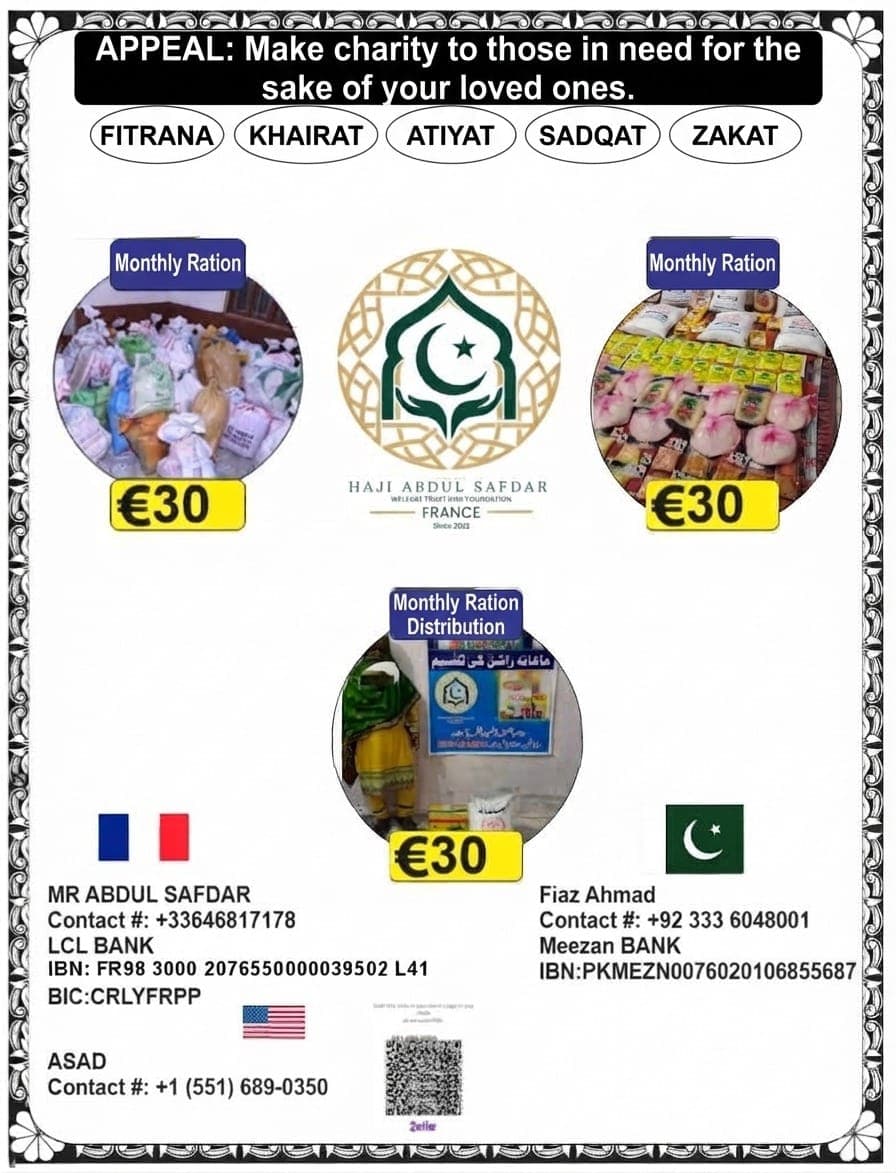 Monthly Household Ration Package